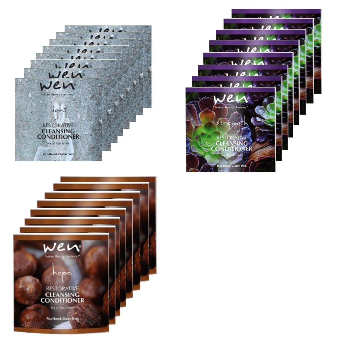 Wen Aromatherapy Restorative Cleansing Conditioner 8-Pc  display picture 1