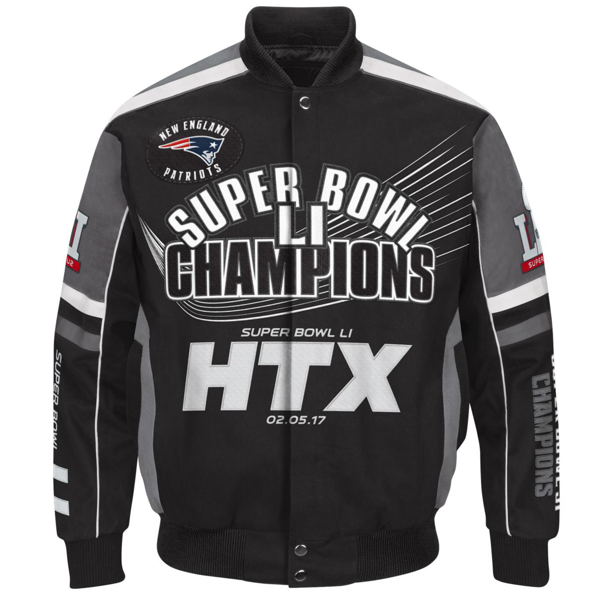 NFL Super Bowl LI Champions Cotton Twill Jacket – goSASS