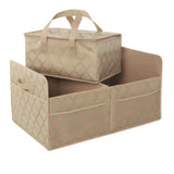 JOY Ultimate Closet Trunk Organizer with Insulated Tote - Brass