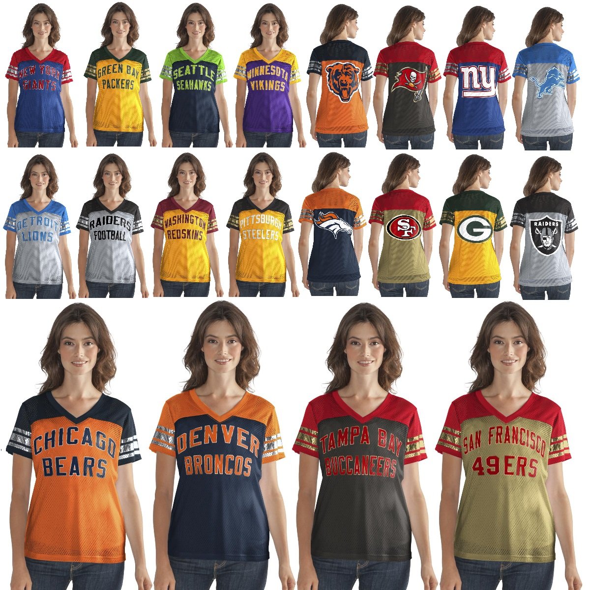 Officially Licensed NFL 2022 Jersey Knit Schedule Tee by Glll
