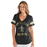 New Orleans Saints Officially Licensed NFL for Her Wildcard Short-Sleeve Tee by Glll