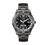 Seattle Seahawks  timex black-stainless steel wrist watch 