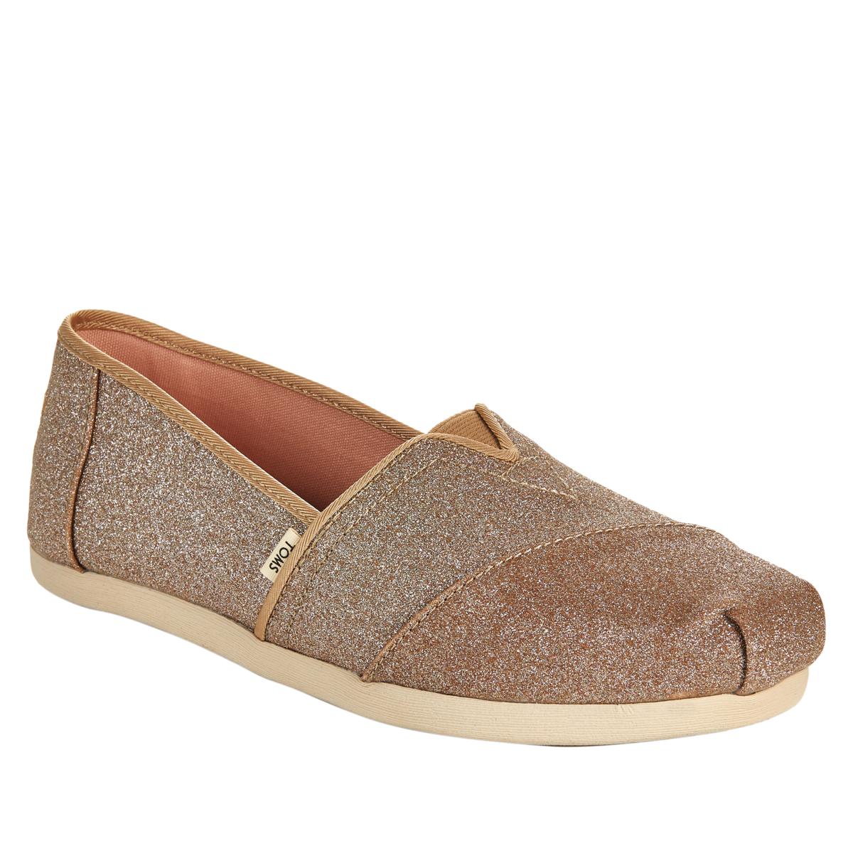 TOMS Glitter Classics Alpargata Slip-On