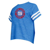 Officially Licensed NLF Women's Prodigy Short-Sleeve Top by Concept Sports , New York Giants