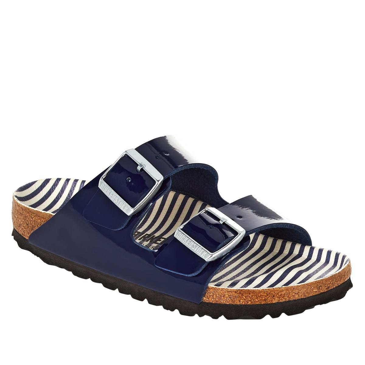 Birkenstock Arizona Patent Birko-Flor Sandal – goSASS display picture 2