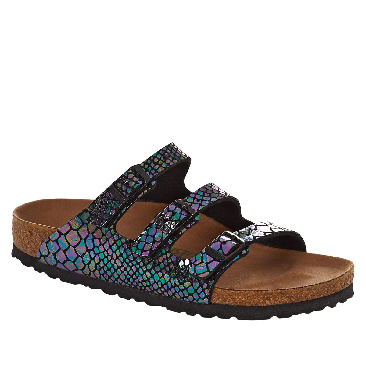 Birkenstock Sandals Birkenstock Multicolor Snake Snake Print