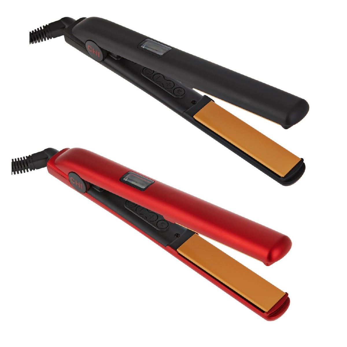 Brand New CHI Original Digital Ruby Red Hair Straightener-Professional Flat Iron CHI Original DIGITAL Ceramic Hairstyling Iron 1 Ruby Red  main image 3