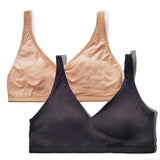 Rhonda Shear 2Pack Butterknit Leisure Bra