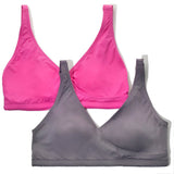 Rhonda Shear 2Pack Butterknit Leisure Bra