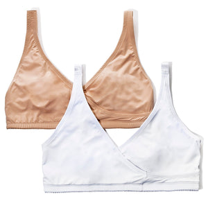 Rhonda Shear 2Pack Butterknit Leisure Bra