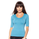 Rhonda Shear "Ahh" Seamless T-Shirt with Built in Bra