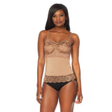 Rhonda Shear  Lace Overlay Camisole