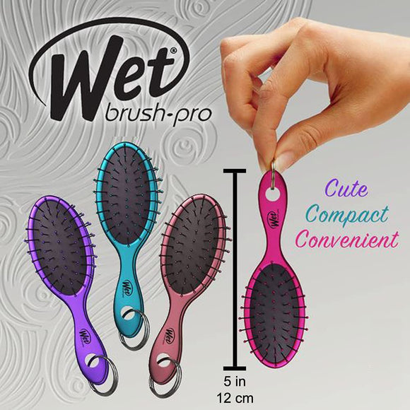 Wet Brush-Pro Keychain Hair Brush, Limited Edition, (Pack of 4)