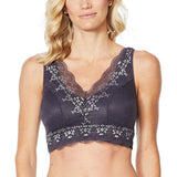 Rhonda Shear  Pin Up Lace Overlay Bra