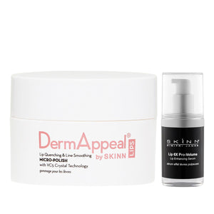 Skinn Cosmetics DermAppeal Lips MicroPolish & Lip 6X Serum Set
