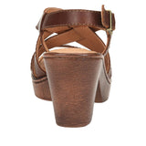"AS IS" Earvin Leather Sandal * 9M