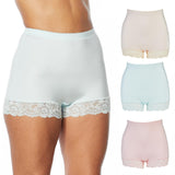 Rhonda Shear 3pack Smooth Pin Up Panty with Lace Trim