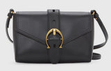 ETIENNE AIGNER LEATHER MIA FLAP SIGNATURE HARDWARE CROSSBODY
