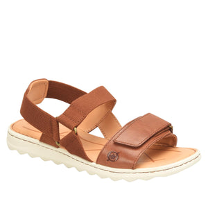 Born Alli Adjustable Leather Stretch Sandal