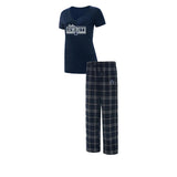Officially Licensed NFL Women's Lodge Plaid PJ (Bears-49ers)