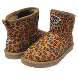 Officially Licensed NFL Women's LeopardPrint Bling Boot by Love Cuce