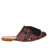 Silvia Cobos Milonga Fringed Tassel SlipOn Mule