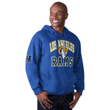 Officially Licensed NFL Men's Black Label Graphic Hoodie by Glll