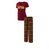 Officially Licensed NFL Women's Lodge Plaid PJ (Bears-49ers)