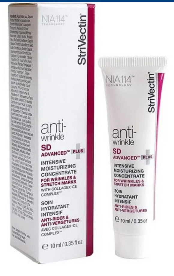 StriVectin SD Advanced PLUS Intensive Moisturizing Concentrate for Wrinkles & Stretch Marks, Travel Size 0.35oz/10ml