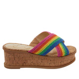 Jessica Simpson Ediza Crochet Platform Sandal