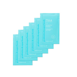 TULA Instant Facial Skin Reviving Treatment Pads 6 Pack