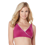 Crossover Bralette with Contrast Trim by Rhonda Shear