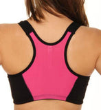 Rhonda Shear Zip Front Sport Bra