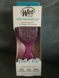 Wet Brush Mini Detangler Hair Brushes – Travel Size & Assorted Colors
