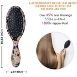 Wet Brush Detangler Hair Brushes –  Assorted Colors