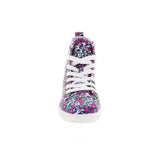 "AS IS" twiggy LONDON Canvas High Top Sneaker - 8.5M, Floral Print