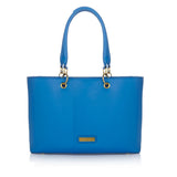JOY & IMAN Genuine Leather Timeless Chic Everything Tote