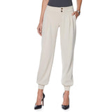 "AS IS" G by Giuliana Ponte Knit Military Pant