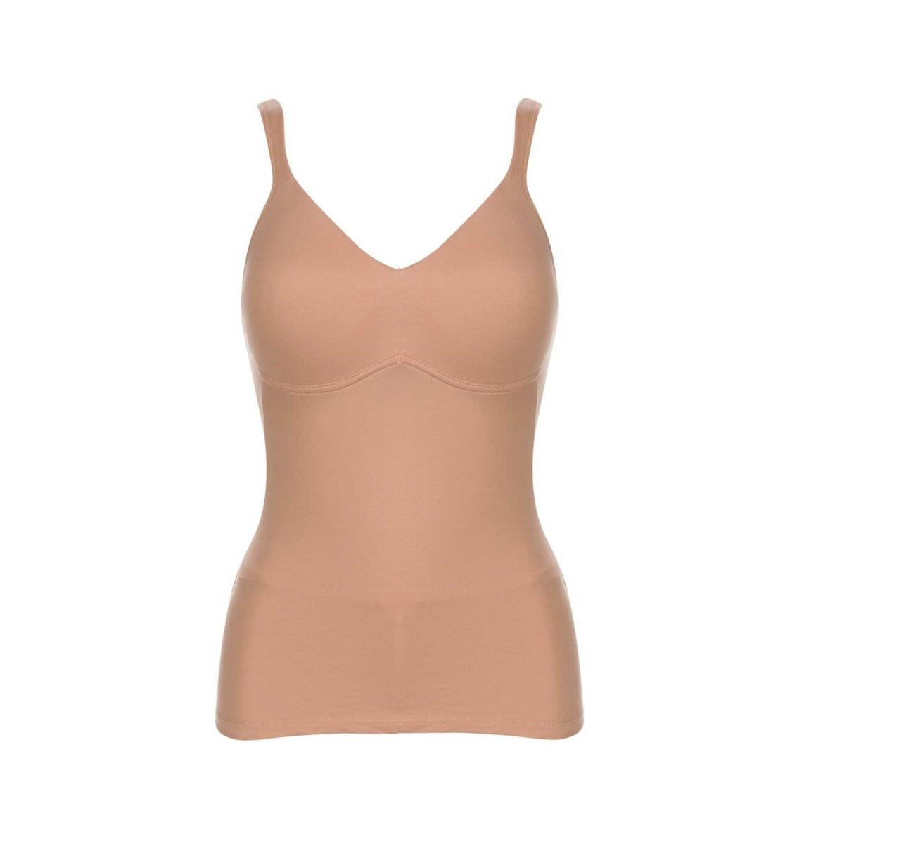 Rhonda Shear Cotton Blend Molded Cup Camisole – goSASS