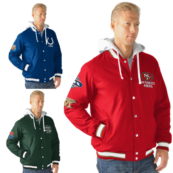 Officially Licensed NFL Double Cross Training Glory Jacket