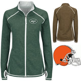 NFL For Her Club Pass Jacket by VF Imagewear - XL, Jets