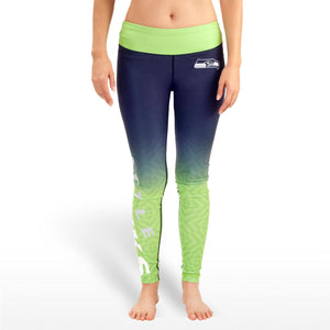 "AS IS" Officially Licensed NFL For Her Gradient Print Legging