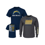 Officially Licensed NFL 3-in-1 T-Shirt Combo