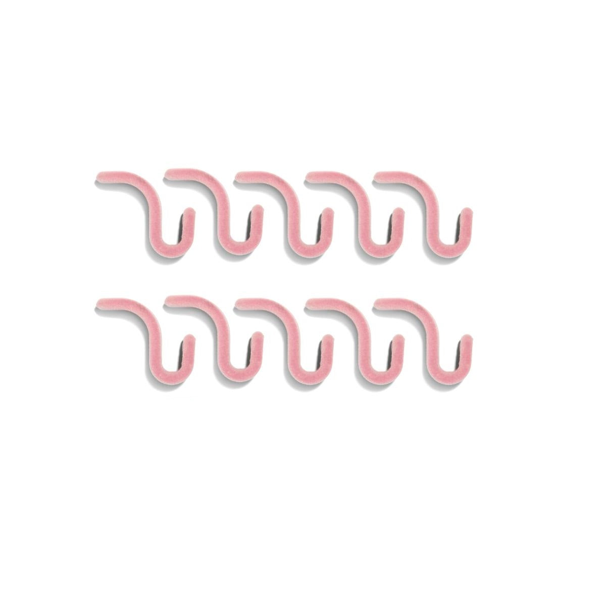 Joy Mangano Huggable Hangers 10pk Hooks Purple