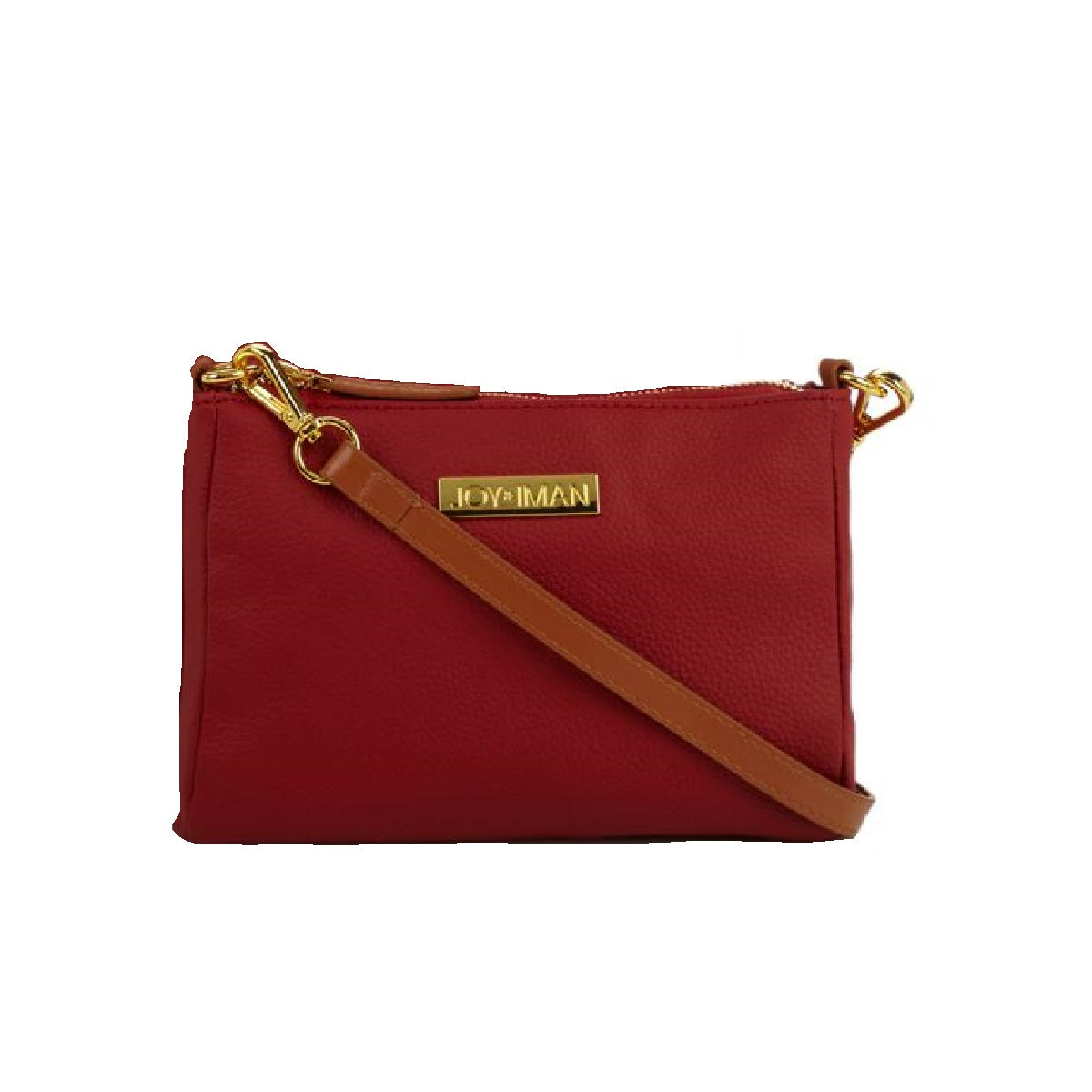 JOY IMAN Alexandria Leather Crossbody – goSASS - Main Image