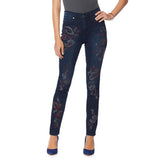 DG2 by Diane Gilman Virtual Stretch Embroidered Skinny