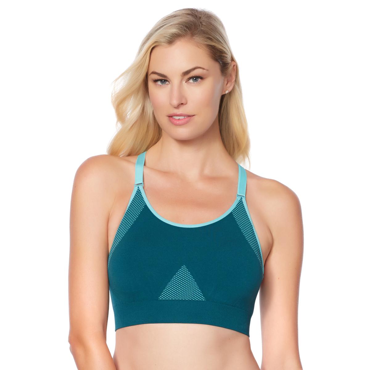 Copper Fit Live Limitless Front Zip Sports Bra