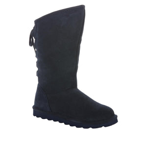 BEARPAW Phylly Suede LacedBack Boot with NeverWet