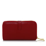 JOY Luxe Leather Lizard Embossed City Collection wallet with RFID