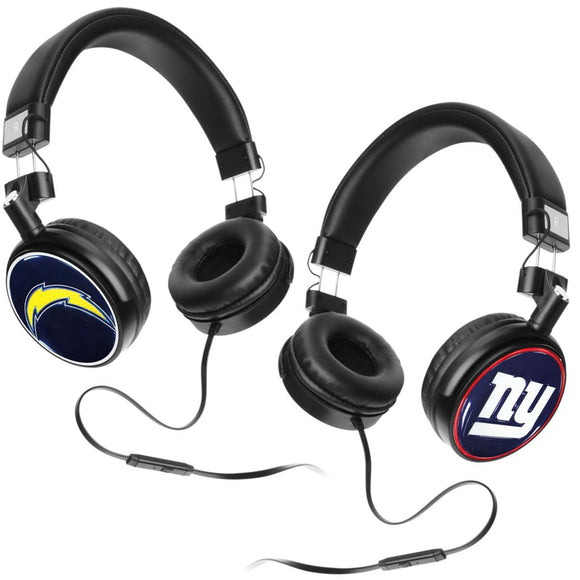 Officially Licensed NFL 4D Logo Headphones